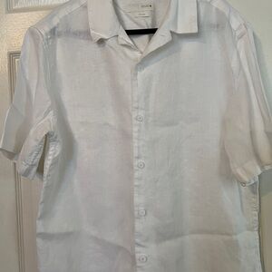 Zara Men's 100% linen